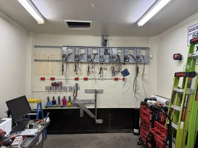 B&V intruder alarm systems project
